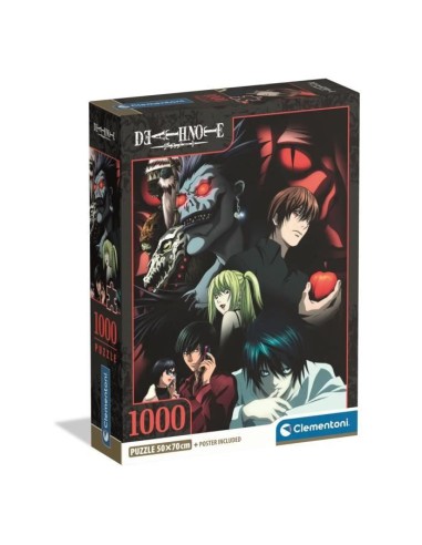CLEMENTONI - Compact 1000 pieces - Death Note – CLEMENTONI (Puzzle) | STORE PRO SHOP 