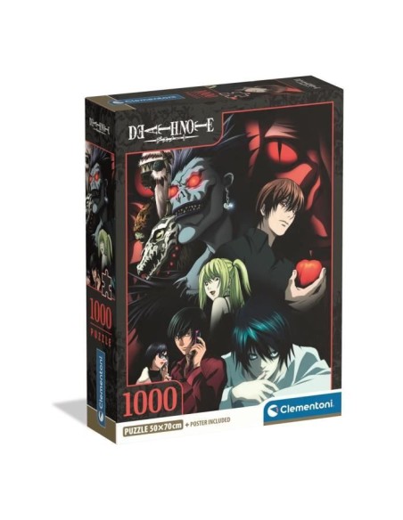 CLEMENTONI - Compact 1000 pieces - Death Note – CLEMENTONI (Puzzle) | STORE PRO SHOP 
