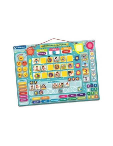 CLEMENTONI - Mon premier calendrier magnétique – CLEMENTONI (Puzzle) | STORE PRO SHOP 