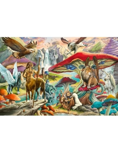 Puzzle 5000 p  Les secrets de la foret – RAVENSBURGER (Puzzle) | STORE PRO SHOP 