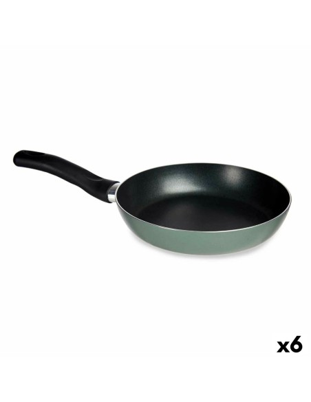 Poêle 20 cm Vert Aluminium (6 Unités)