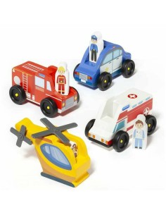 Ensemble de mini camionnettes Moltó Bois