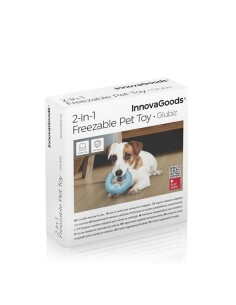 Jouet à Mordre 2 en 1 Congelable pour Animaux de Compagnie Glubiz InnovaGoods 2