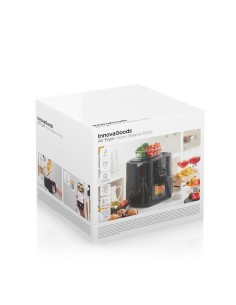 Friteuse sans huile avec balance InnovaGoods Fryinn Balance 5000 Noir Acier inoxydable 1500 W 5 L 2