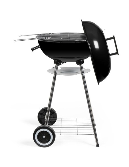 Barbecue a charbon - LIVOO - DOC172N - Surface de cuisson Ø 41 cm - Grille en acier chromé - Cuve et couvercle en acier émaill – LIVOO (Barbecue) | STORE PRO SHOP 