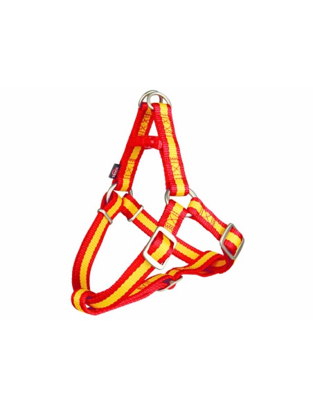 Harnais pour chien Trixie Premium Jaune Rouge XS/S 50-65 cm