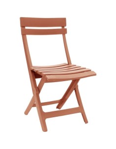 Chaise pliante - GROSFILLEX - MIAMI - Terracotta