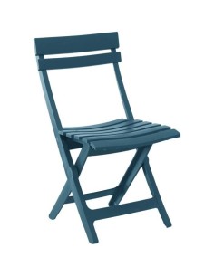 Chaise pliante - GROSFILLEX - MIAMI - Bleu minéral